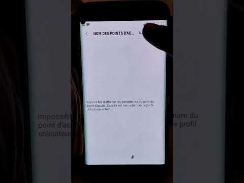 comment paramètré votre téléphone si les données mobiles ne s'active pas?