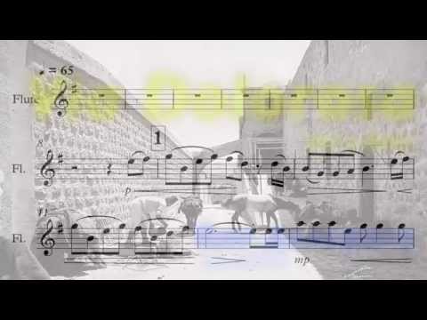 Via Dolorosa  (flute sheet music) Виа Долороса (ноты для флейты)