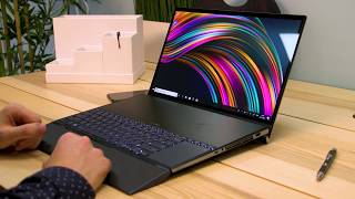 Video thumbnail for Asus Laptop with TWO 4K Displays - ZenBook Pro Duo UX581 by ASUS UK
