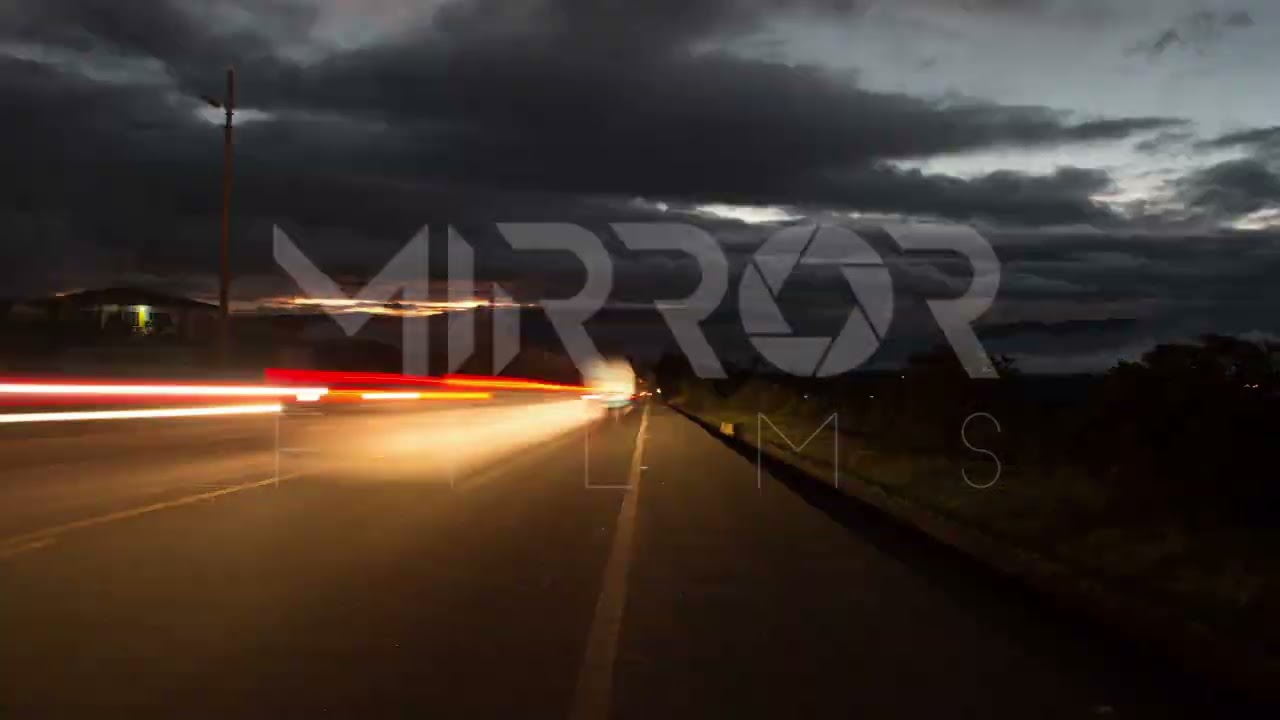Via Nariño autos pasando – Timelapse