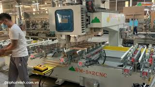 MÁY CHẠY MỘNG ÂM CNC 5 ĐẦU 2 HÀNG | WOODMASTER | WM-5x2CNC