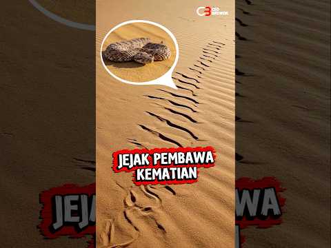 Segera menjauh jika melihat tanda jejak seperti ini 😱⁉️
