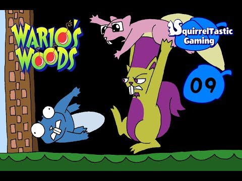 Wario's Woods NES - Episode 9 - Just run on him - SquirrelTastic Gaming