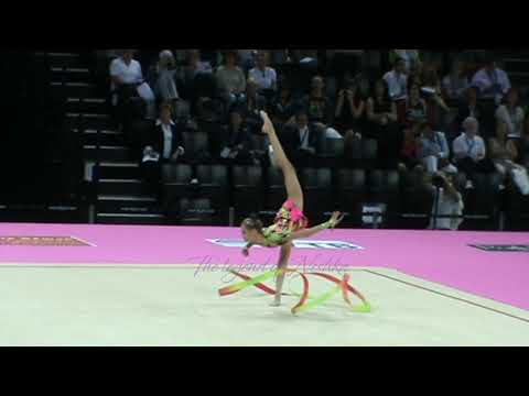 Jelizaveta GAMALEJEVA (LAT) ribbon - 2011 Montpellier worlds Qualifs