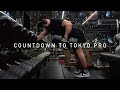 TOKYO PROまでカウントダウン!大会47日前の背中・三頭トレーニング!