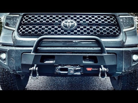 Warn Winch and Bumper for the Toyota Tundra - Zeon 12s - Overland Rig Build Update