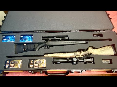 Fitting a Rifle to a Pelican Gun Case - foam cutout and fitting.   #browning #savage #boondockpatrol