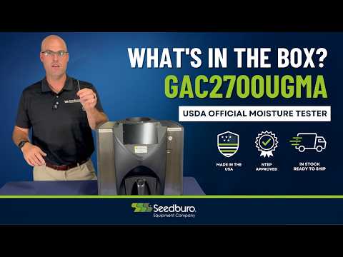 GAC2700UGMA Unboxing: What's in the Box & How to Set Up Your USDA Official Grain Moisture Tester