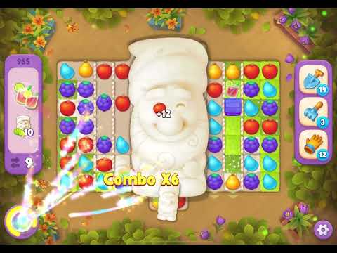 Gardenscapes Level 965 Super Hard NO BOOSTERS
