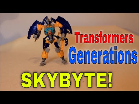 Transformers Generations Voyager Class Sky-Byte - GotBot True Review NUMBER 188