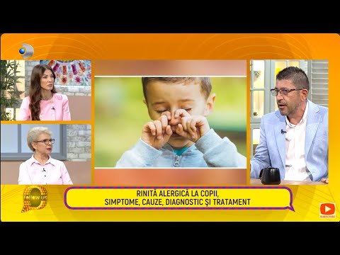 Rinita alergică la copii: simptome, cauze, diagnostic și tratament