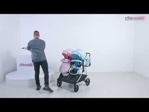 Carucior gemeni Chipolino Duo Smart 3 in 1