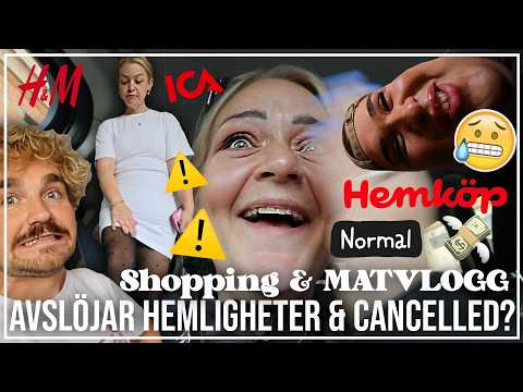 3 DAGAR I MITT LIV | SHOPPING, HEMLIGHETER Å MASSA MAT | CANCELLAD!
