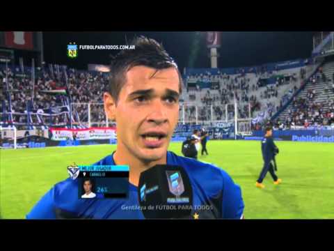 Caraglio:"Agarramos confianza".Vélez 2 Crucero 1.Fecha 2.Torneo Primera División 2015.FPT