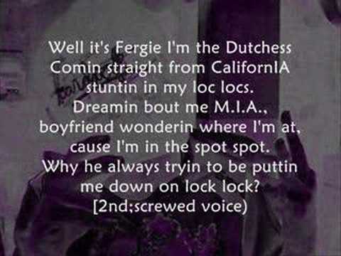 Nelly ft Fergie - Party People +lyrics