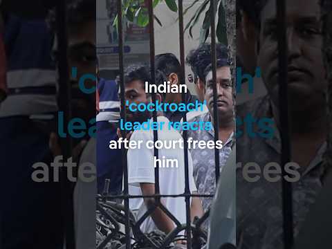 Indian 'cockroach' leaders released under one condition | DW News