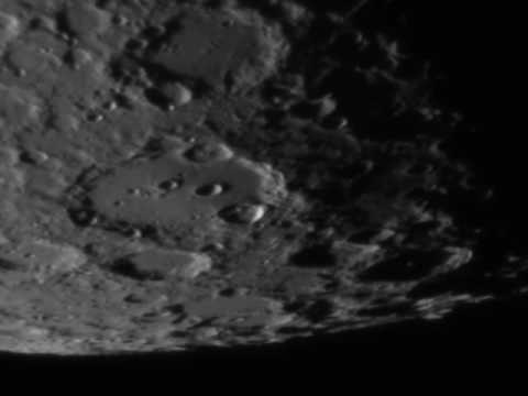Moon through Celestron C8 with ASI120MM - Clavius in good seeing