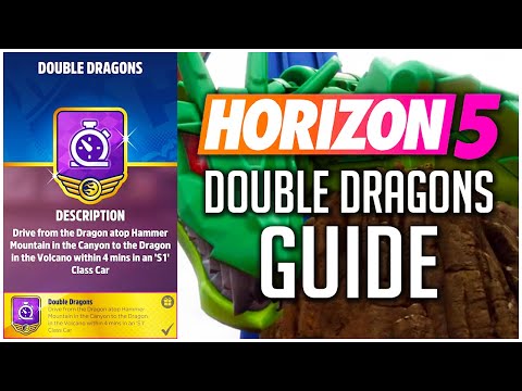 Forza Horizon 5 Hot Wheels How to Complete Double Dragons! Expert Rank Major Mission Guide