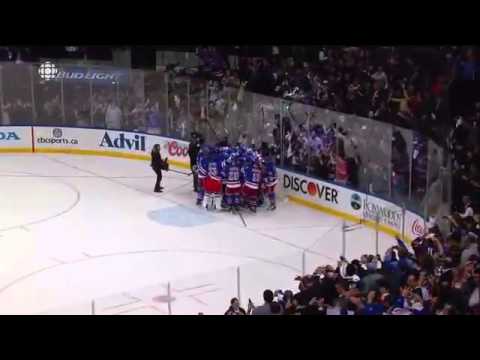Montreal Canadiens Vs New York Rangers  Handshakes  Game #6 ECF  May 29th 2014  HD
