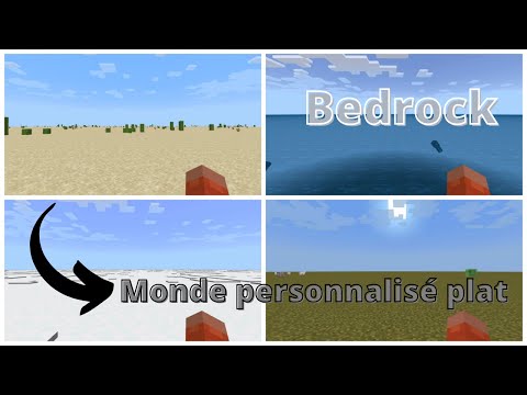 MDiamondX - Create a Custom Flat World in Minecraft Bedrock