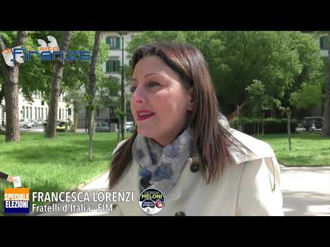 Elezioni comunali a Firenze, parla la candidata Francesca Lorenzi (FdI-Fim)
