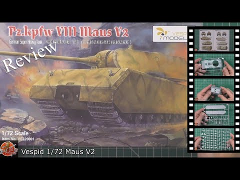 Vespid 1/72 Maus V2 review