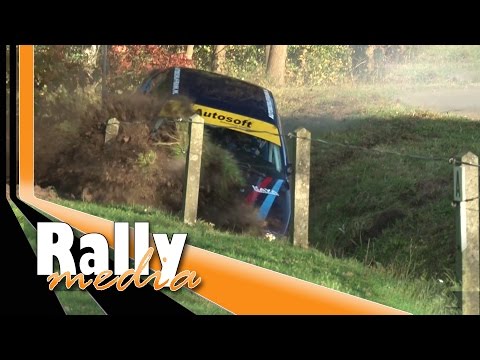 Euregio Rally 2014 - Best of by Rallymedia - BMW M3 crash!