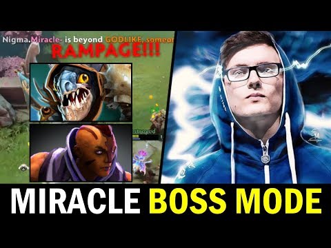 MIRACLE Carry the Game & RAMPAGE — Slark & Antimage Dota 2