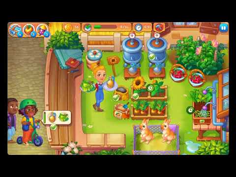 Farming Fever Cooking Games - Level 99 🍎🌻🫐 - No Boosters - FULL STORY - CaroGamesNL