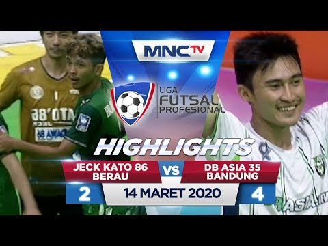 JECK KATO 86 BERAU VS DB ASIA 35 (FT: 2-4) - Highlights Liga Futsal Profesional 2020