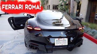 TAKING DELIVERY OF THE ALL NEW FERRARI ROMA! + MAJOR PROJECT R8 UPDATES!