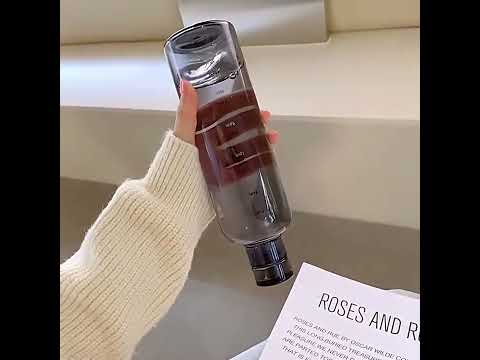 700500ml plastic bottle for water girl cute drinki