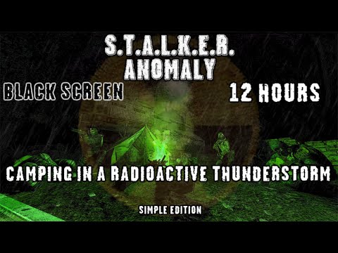 S.T.A.L.K.E.R. ANOMALY 12hr White Noise Sleep Ambience