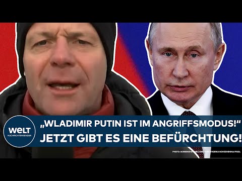 UKRAINE-KRIEG: "Putin ist im Angriffsmodus" Rede zur Lage der Nation! Jetzt gibt es eine Befürchtung
