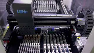 Vertical automatic placement machine