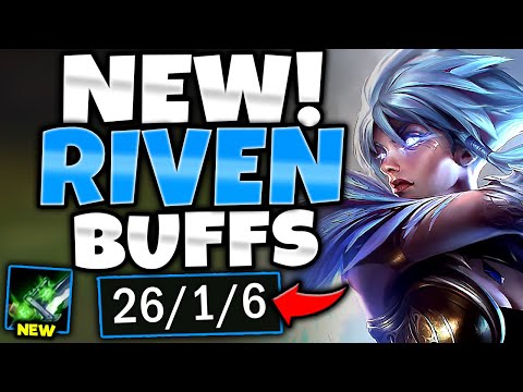 TESTING ALL NEW RIVEN BUFFS + CHANGES! (THEY ARE AMAZING!) - S13 Riven TOP Gameplay Guide