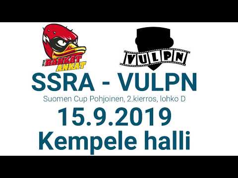 Maalikooste: SSRA - VULPN Suomen Cup (15.9.2019)
