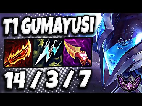 T1 Gumayusi Kaisa ADC vs Xayah [ Pentakill ] Korea Master Patch 13.13 ✅