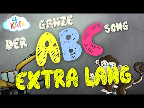ABC Buchstabenlieder Songs für Kinder. Kinderlieder zum mitsingen und lernen