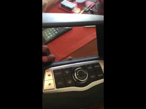 Easy tablet install, Nissan Maxima.