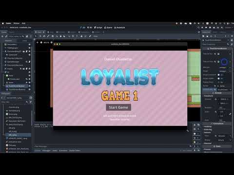 Touch Screen Controls - in Godot