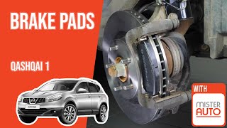 Youtube thumbnail of video "How to replace the front brake pads Qashqai 1 🚗"