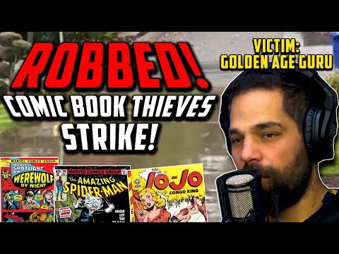 The Golden Age Guru Got His Comic Books (and Car) Stolen!
