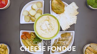 New Recipe: Indian-Spiced Cheese Fondue | Melted Cheese Dish | Easy Meals | Date Night