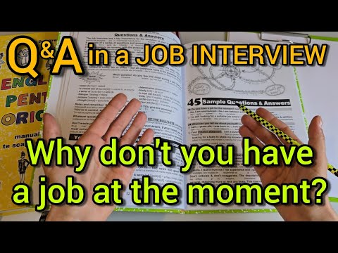 Lecţia # 338 📗– O întrebare "sensibilă" la interviul de angajare: De ce nu lucrezi în prezent? 🙄
