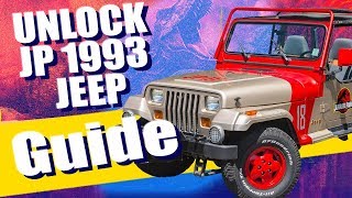 How to Easily Unlock Jurassic Park 1993 Jeep! Jurassic World Evolution