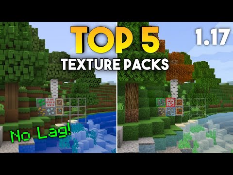 Top 5 Texture packs Minecraft PE / Bedrock 1.17 | Best Texture Packs For Low End Devices |