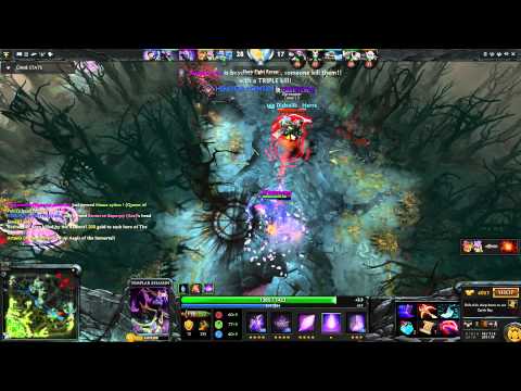 Dota Droid - Wagamama making sure no one steal the aegis.