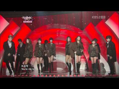 111216 KBS Music Bank - T-ARA - Cry Cry