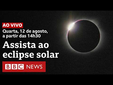 Ao vivo: eclipse solar total 2026